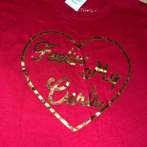 Fifth  Sun Burgundy Tee - Picture 3 of 8